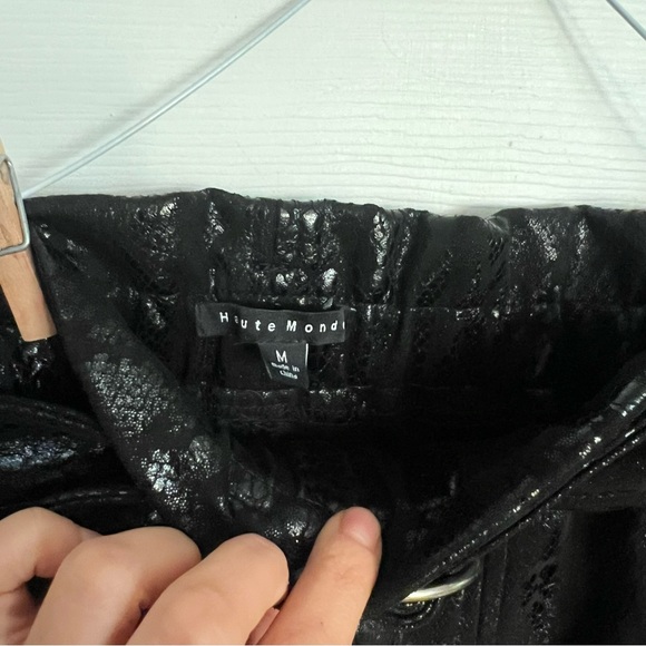 Haute Monde | Skirt Faux Leather Snake Print - Picture 6 of 8